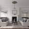 Ekena Millwork Classic Ceiling Medallion (Fits Canopies up to 5 1/2"), 41 1/8"OD x 4"ID x 2 1/8"P, Spartan Stone CM41CLSSF - alternate 3